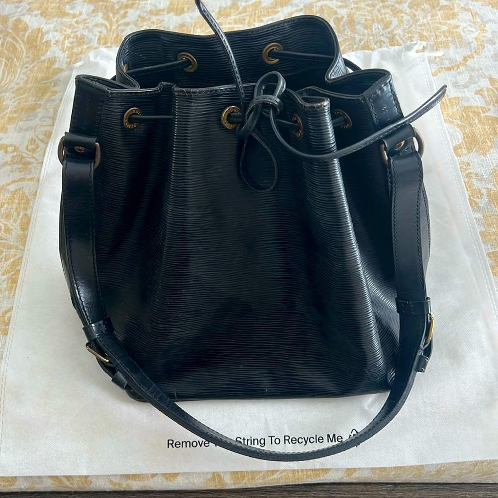 Louis Vuitton black shoulder bag